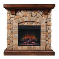 Seminee electrice 3d ClassicFlame TEQUESTA Old World Brown 18 18WM40070-C296