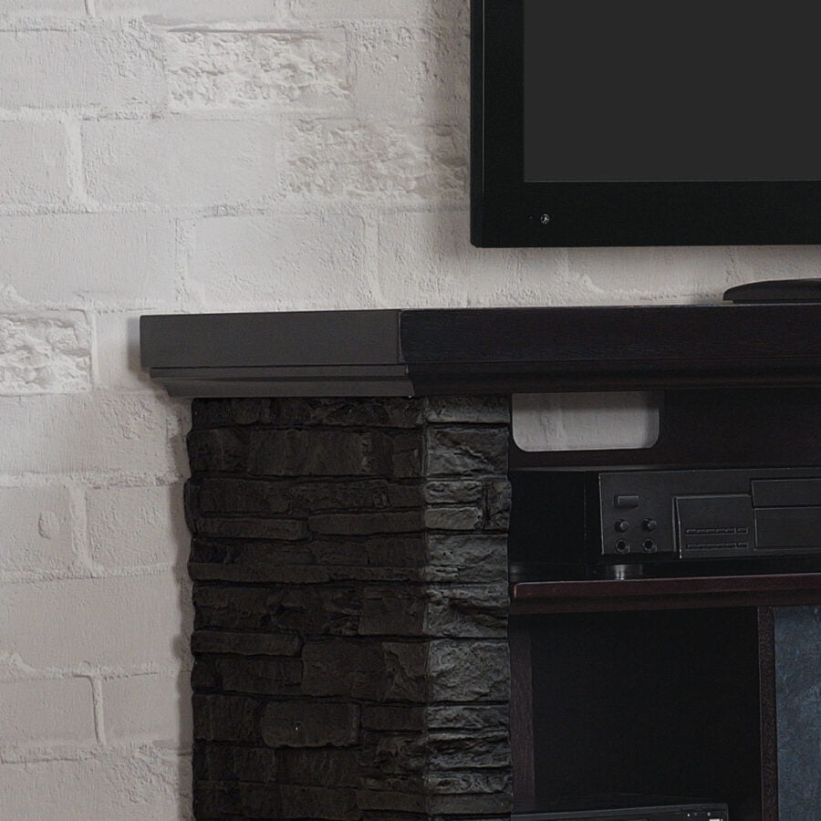tv Media console stand cu focar electric 3d Classic Flame Matterhorn 26MM2630-E454