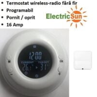 Termostat radio fara fir programabil ElectricSun RF16A