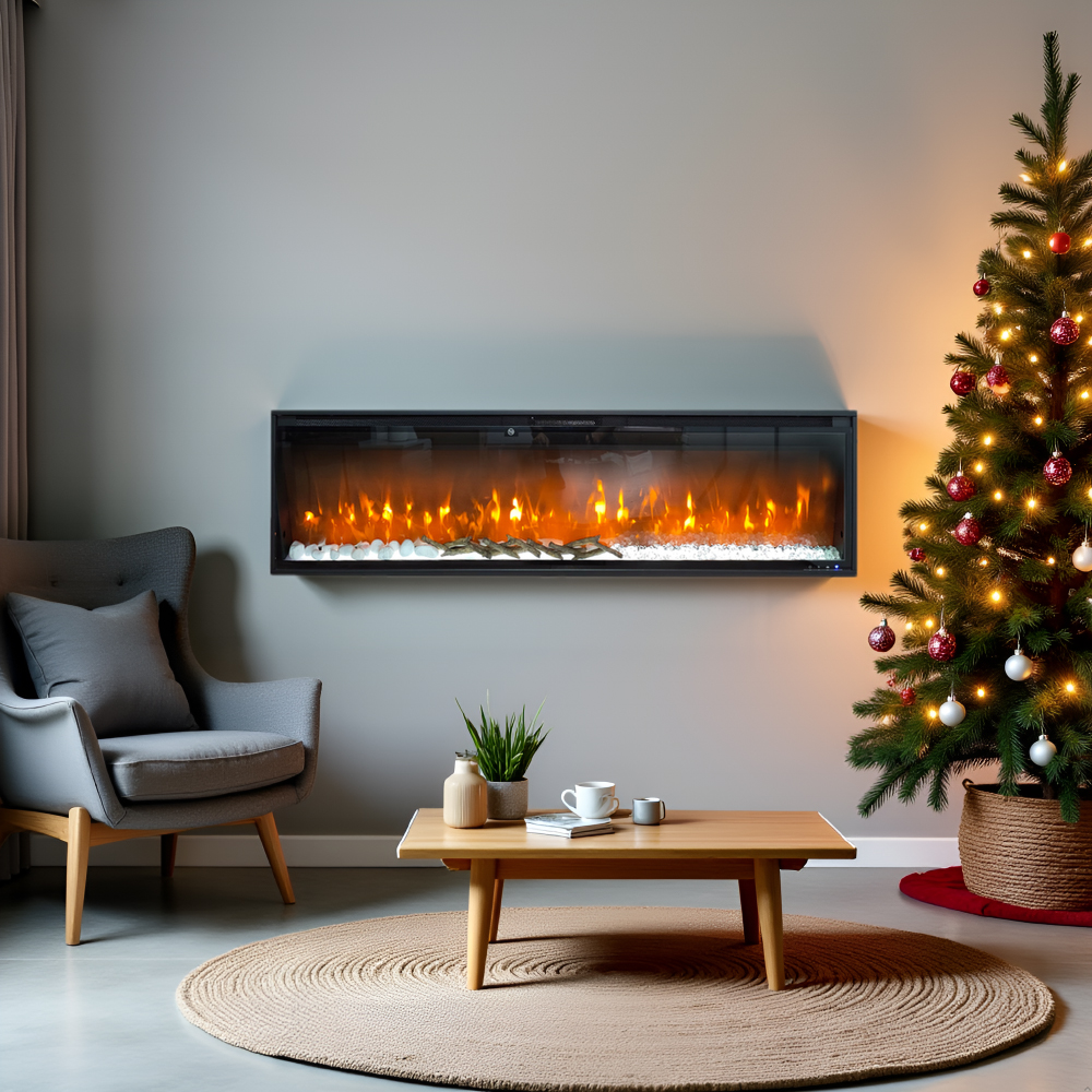 Semineu electric incorporabil ElectricSun VERSALYS Christmas